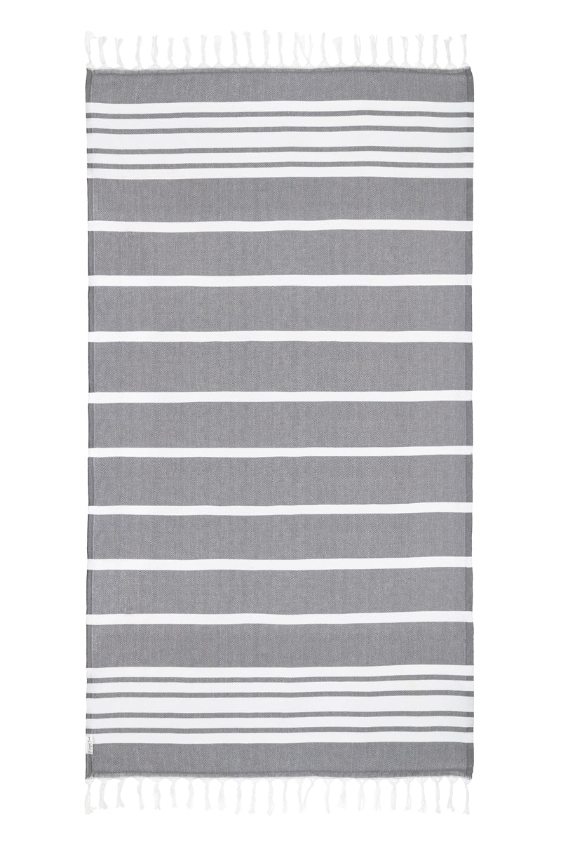 Spa Dark Gray Turkish Towel