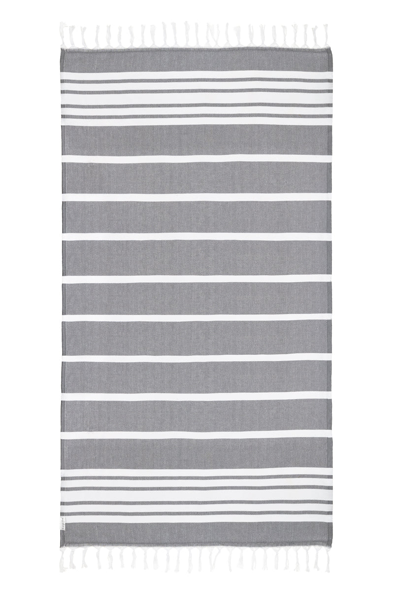 Spa Dark Gray Turkish Towel