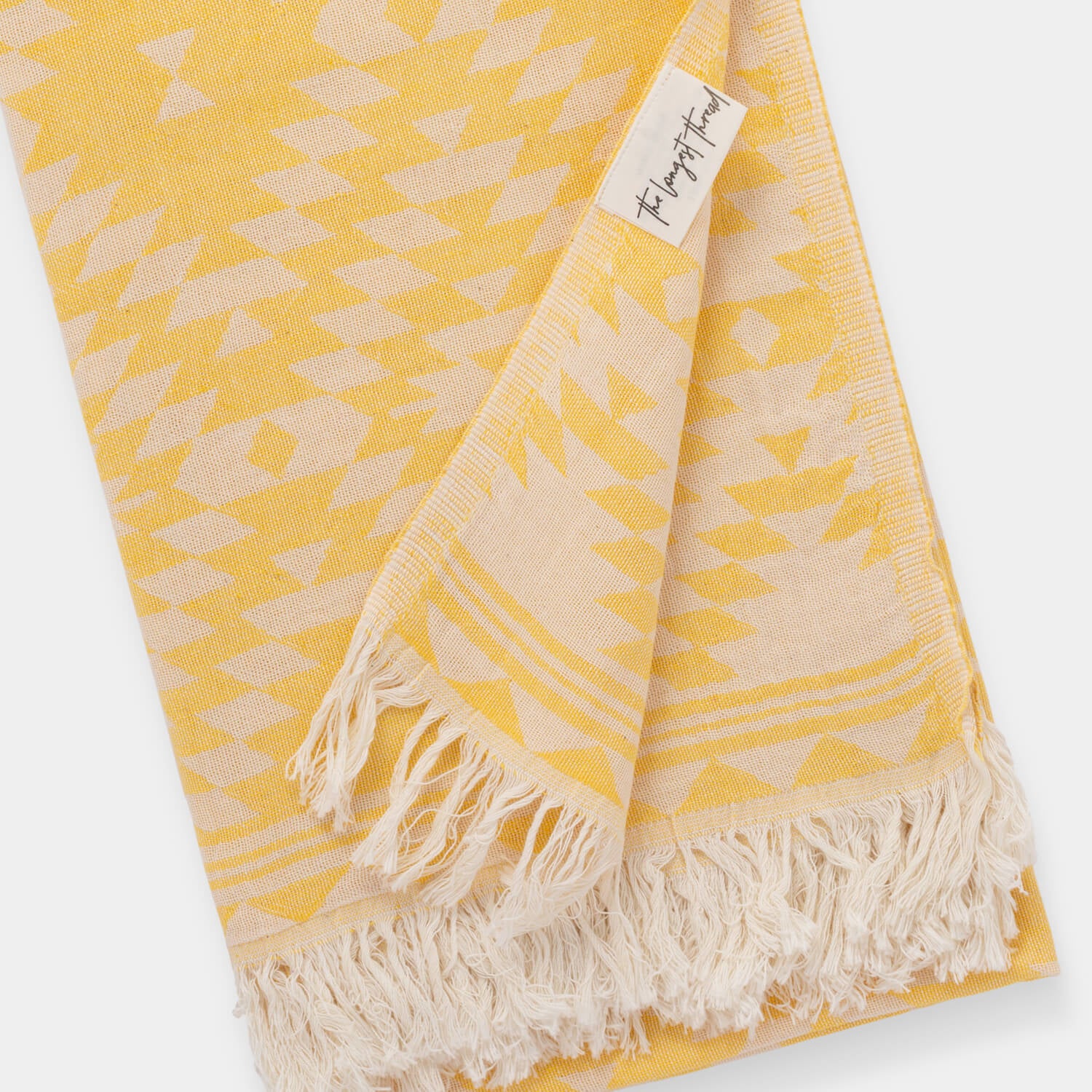 Kilim Yellow Towel Image 3