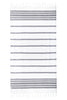 Spa White/Dark Gray Turkish Towel