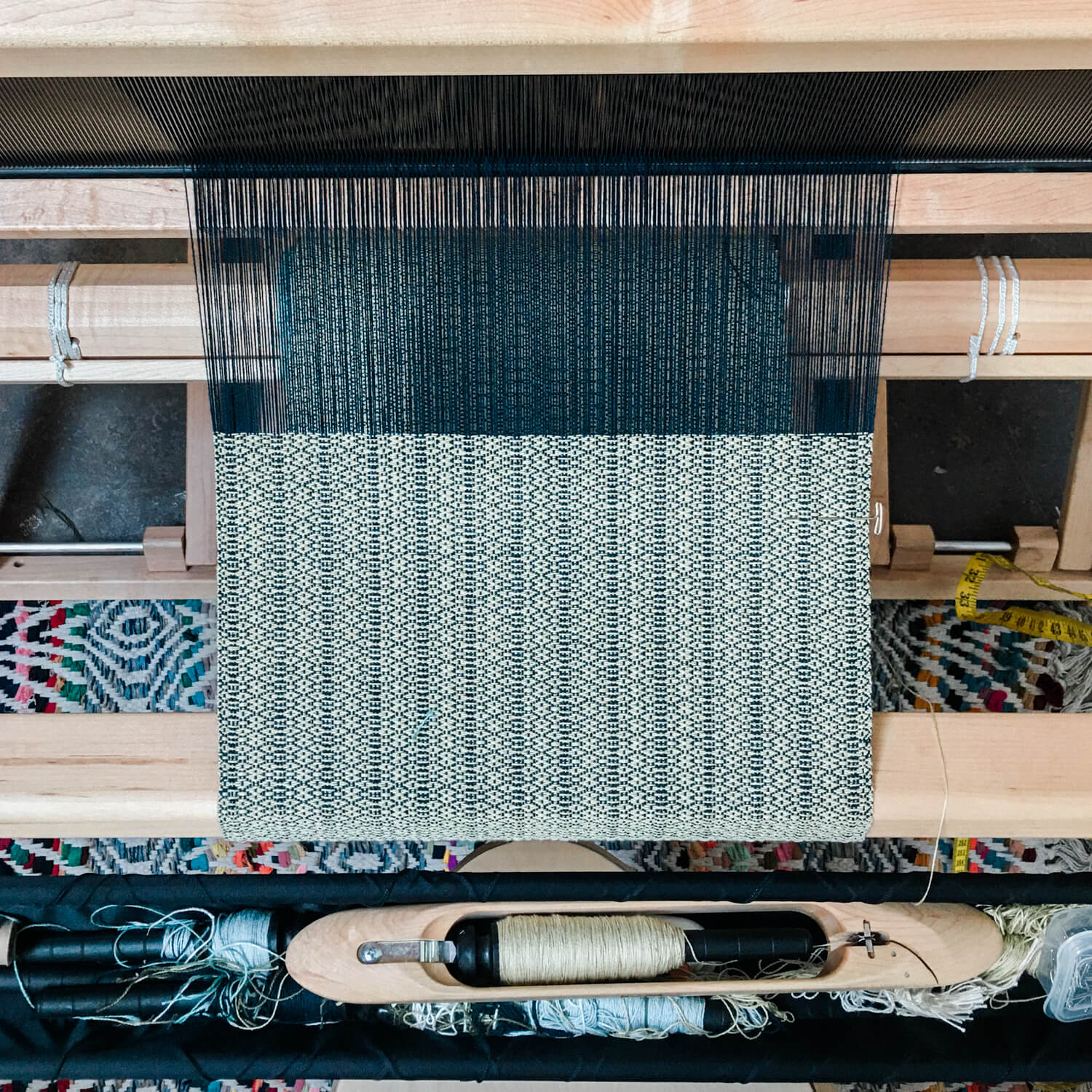 Weaver's Fancy Handwoven Scarf